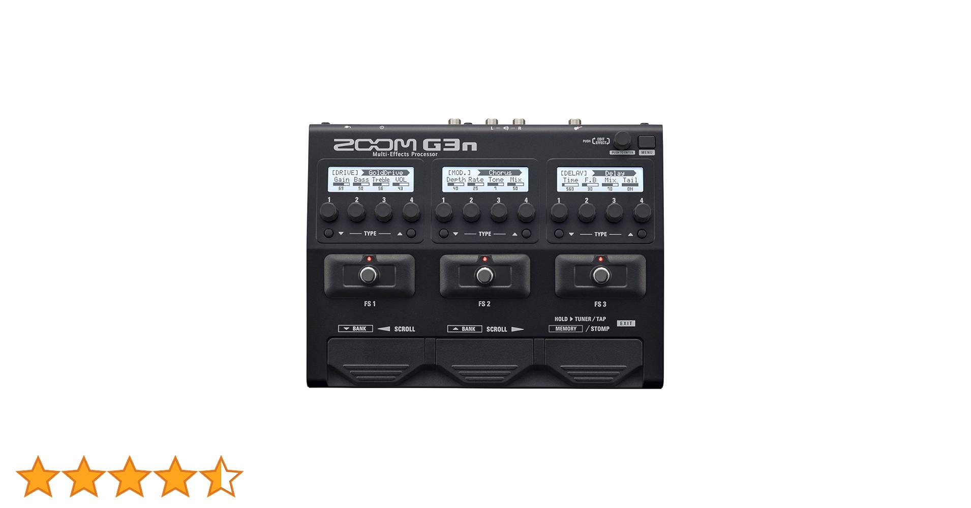 Amazon | ZOOM ズーム ギター用 マルチエフェクター G3n